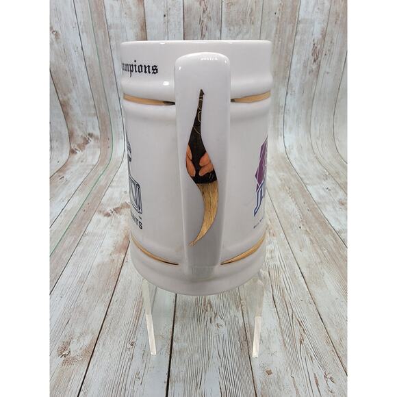 NY Giants 1986 NFC Champions/Super Bowl XXI Tankard Mug - Picture 5 of 7